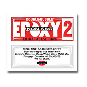 Non-Sag Extra Fast Epoxy